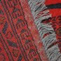 6x9 RUG HANDMADE AFGHAN BERJESTA DARK RED BLUE WOOL NEW