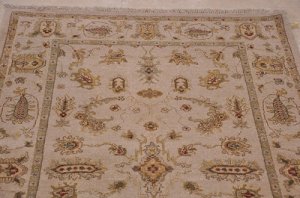 4x6 WOOL AREA RUG VEGETABLE DYE PERSIAN CHOBI HANDMADE