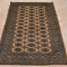 NEW 4x6 SOFT WOOL AREA RUG HANDMADE TRIBAL BOKHARA RARE