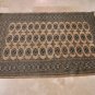 NEW 4x6 SOFT WOOL AREA RUG HANDMADE TRIBAL BOKHARA RARE