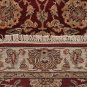 4x6 WOOL AREA RUG HANDMADE PERSIAN JAIPUR RED BEIGE