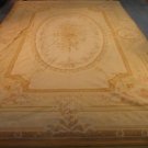 12x18 AREA RUG FRENCH AUBUSSON SAVONERRIE BEIGE GOLD