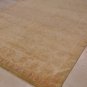 8x10 WOOL HANDMADE GOLD VEGETABLE DYE BEIGE MUTED TONES