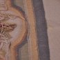 4x6 WOOL AREA RUG FRENCH AUBUSSON HANDMADE IVORY GRAY
