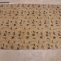 5x6 HAND KNOTTED WOOL AREA RUG BEIGE VEGETABLE DYE THIN