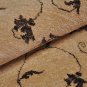 5x6 HAND KNOTTED WOOL AREA RUG BEIGE VEGETABLE DYE THIN