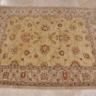 RARE 5x6 HAND KNOTTED WOOL AREA RUG VEGETABLE DYE CHOBI