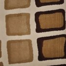 8x11 Machine Made Rug Ivory Brown Print