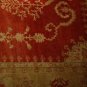8x10 WOOL HANDMADE AREA RUG VEG DYE CHOBI RUST GOLD NEW