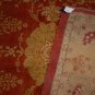 8x10 WOOL HANDMADE AREA RUG VEG DYE CHOBI RUST GOLD NEW