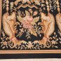 9x12 FRENCH AUBUSSON RUG SAVONERRIE BLACK GOLD TAPESTRY