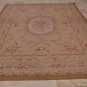 9x12 RUG FRENCH AUBUSSON SAVONERRIE WOOL BEIGE GOLD NEW