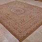 9x12 RUG FRENCH AUBUSSON SAVONERRIE WOOL BEIGE GOLD NEW