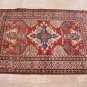 TRIBAL 4x6 KAZAK HANDMADE KNOTTED WOOL AREA RUG RED