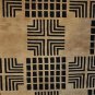 NEW MODERN 5x8 INDO NEPAL BLACK BEIGE WOOL AREA RUG