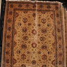 8x10 VERY FINE WOOL HAND KNOTTED AREA RUG IVORY PERSIAN