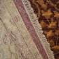 8x10 FINE WOOL HANDMADE RUG RUST GOLD RED GREEN PERSIAN