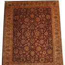 8x10 FINE WOOL HANDMADE RUG RED BEIGE PERSIAN 256 KPSI