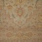 8x10 WOOL HANDMADE RUG BLUE IVORY GOLD VEGETABLE DYE