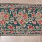 3x5 TAPESTRY WOOL AREA RUG FRENCH AUBUSSON GREEN PINK