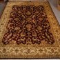 10x14 WOOL AREA RUG PERSIAN KASHAN LARGE HANDMADE FINE