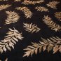10x14 WOOL SILK AREA RUG PERSIAN FLORAL BLACK OVERSIZE