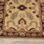 2x8 RUNNER HANDMADE VEGETABLE DYE CHOBI WOOL IVORY RUST