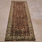 2x8 FT RUNNER WOOL PERSIAN AREA RUG BURGUNDY BEIGE