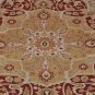 8x10 WOOL HAND KNOTTED AREA RUG IVORY RED RUST PERSIAN