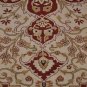 8x10 WOOL HAND KNOTTED AREA RUG IVORY RED RUST PERSIAN