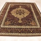 8x10 WOOL HANDMADE AREA RUG RED PERSIAN MASTERPIECE
