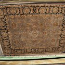9x12 AREA RUG HANDMADE PERSIAN JAIPUR BLUE GRAY BLACK