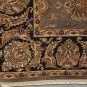 9x12 AREA RUG HANDMADE PERSIAN JAIPUR BLUE GRAY BLACK