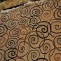 8x10 WOOL RUG INDO NEPAL HANDMADE SWIRLS BEIGE KIDS NEW