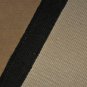8x10 WOOL SILK RUG HANDMADE MODERN ABSTACT BLACK GOLD BROWN IVORY GRAY SOFT PILE