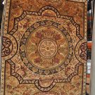9x12 WOOL RUG PERSIAN TRIBAL HANDMADE GEOMETRIC GOLD