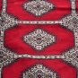 9x12 BOKHARA RUG TRIBAL HANDMADE WOOL BRIGHT RED GRAY