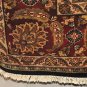 9x12 WOOL RUG PERSIAN JAIPUR HANDMADE INDIA BLACK RED