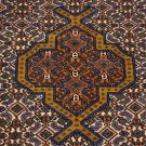2x3 HANDMADE WOOL AREA RUG DOOR PERSIAN IRANIAN RARE
