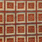 NEW 6x9 WOOL AREA RUG CONTEMPORARY SQUARES INDO NEPAL