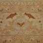 NEW 8x10 WOOL HAND KNOTTED AREA RUG LIGHT GREEN w/ RUST