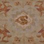 NEW 8x10 WOOL HAND KNOTTED AREA RUG LIGHT GREEN w/ RUST