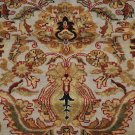 8x10 WOOL HAND KNOTTED AREA RUG BEIGE RED MASTERPIECE