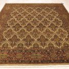 8x10 WOOL HAND KNOTTED AREA RUG BEIGE BURG MASTERPIECE
