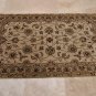 4x6 WOOL AREA RUG PERSIAN BEIGE HAND MADE TUFTED
