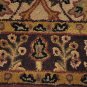 4x6 WOOL AREA RUG PERSIAN BEIGE PLUM HAND MADE TUFTED