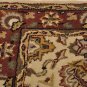 4x6 WOOL AREA RUG PERSIAN BEIGE RED HAND MADE TUFTED