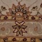 4x6 WOOL AREA RUG PERSIAN BEIGE GREY HAND MADE TUFTED