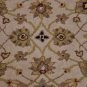 4x6 WOOL AREA RUG PERSIAN BEIGE BLACK HAND MADE TUFTED