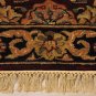 3x5 WOOL AREA RUG PERSIAN RED BLACK HAND MADE TUFTED